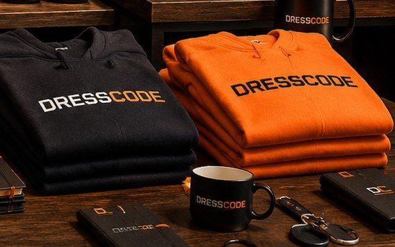 Folded Dresscode t-shirts and hoodies